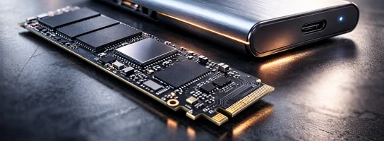 Внешние диски и флеш-накопители