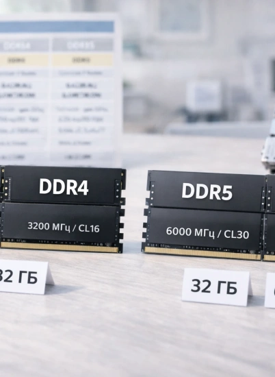 DDR4 или DDR5 и сколько RAM нужно: 16/32/64 ГБ, частота, тайминги и совместимость